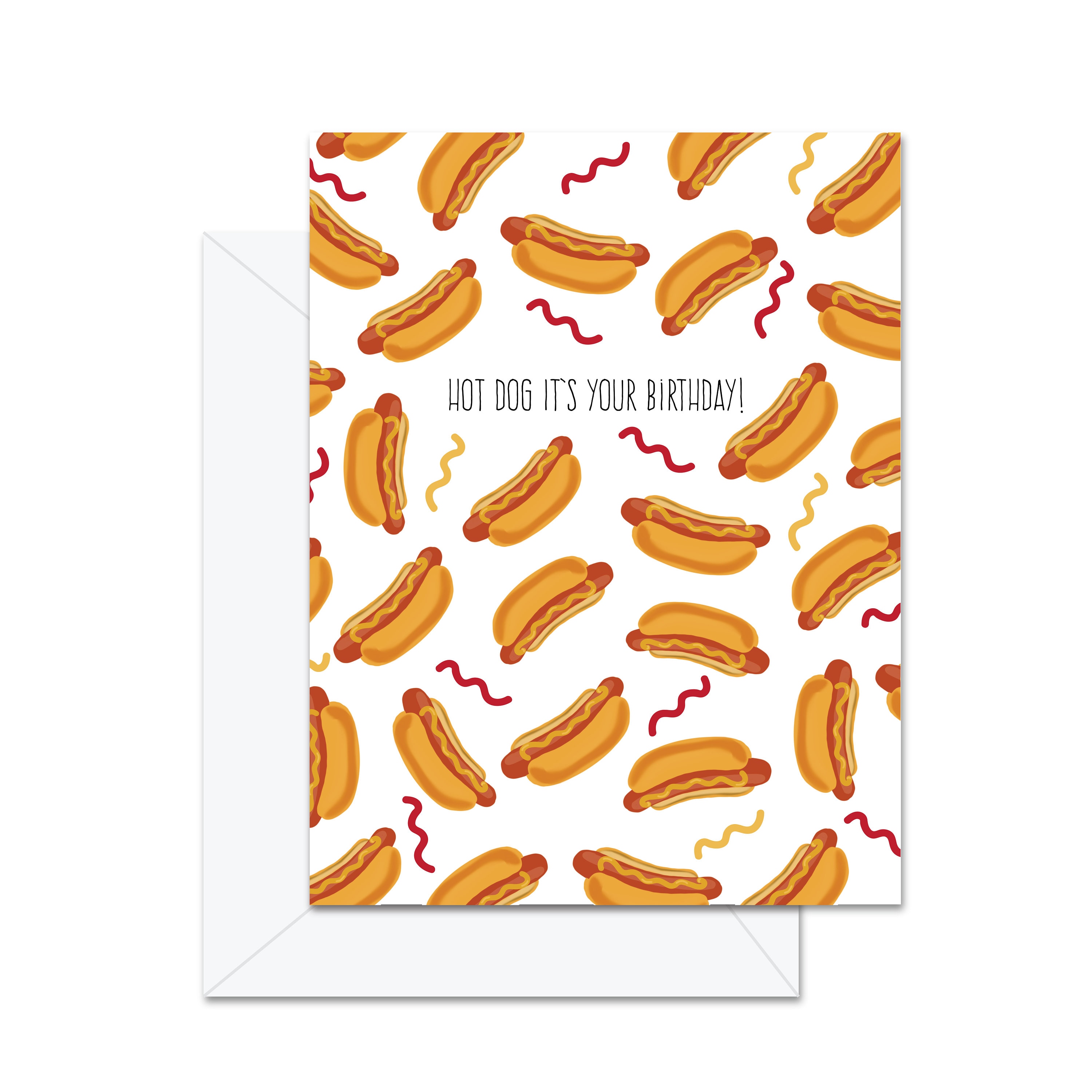 Hot Dog | Greeting Card Hot Dog | Greeting Card