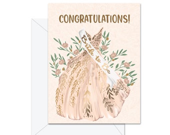 Congratulations! Bride To Be - Greeting Card