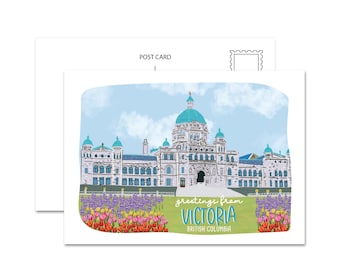 Victoria, British Columbia Canada Postcard