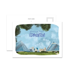 Cartes postales du Conservatoire Muttart d'Edmonton