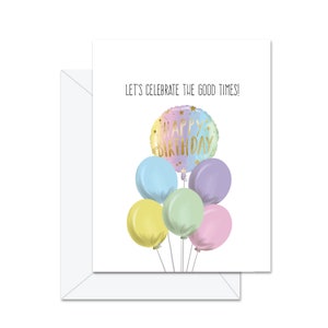 Célébrons les bons moments ! - Carte de voeux