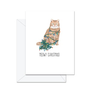 Meowy Christmas - Carte de voeux