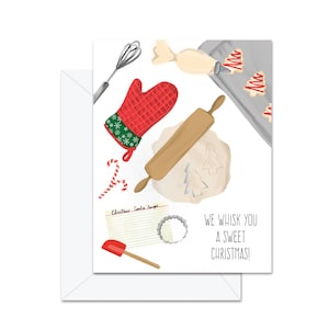 Nous vous fouettons un doux Noël - Carte de vœux