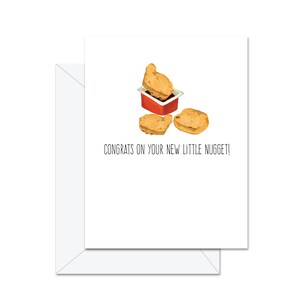 Félicitations pour votre nouvelle petite pépite! - Carte de vœux