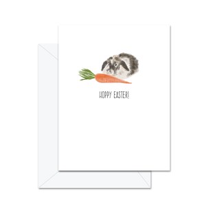 Hoppy Pâques - Carte de voeux
