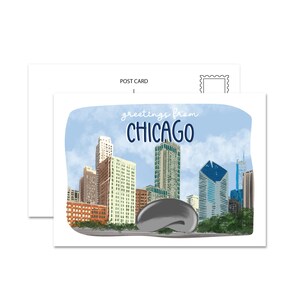 Carte postale Chicago, Illinois