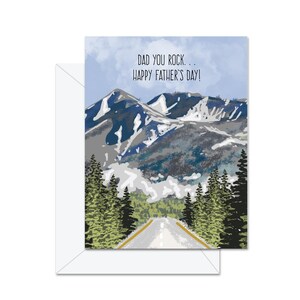 Papa tu rock. . . Joyeuse fête des Pères! - Carte de voeux