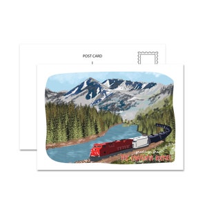 Carte postale Les Rocheuses canadiennes