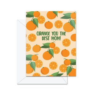 Orange, c'est toi la meilleure des mamans ! - Carte de voeux