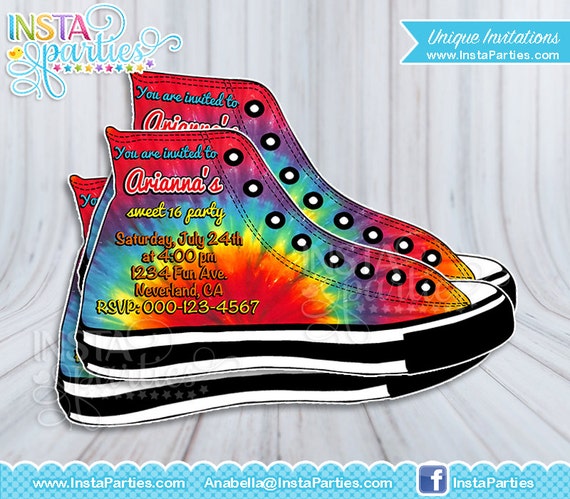 invitacion tenis converse