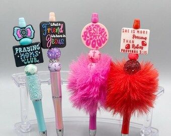 Silicone Bead Pens | Religious