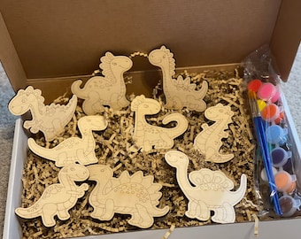 Kids Dinosaur Paint Kit | Art Activity Set