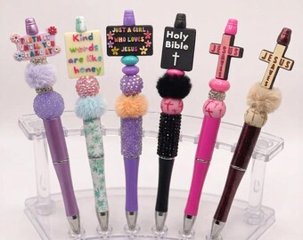 Silicone Bead Pens | Religious