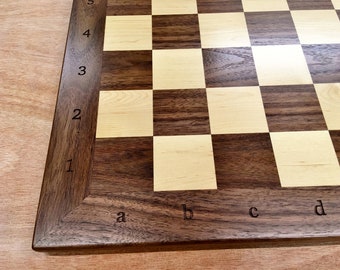 Tournament size wooden chess set — Three Trees Workshop