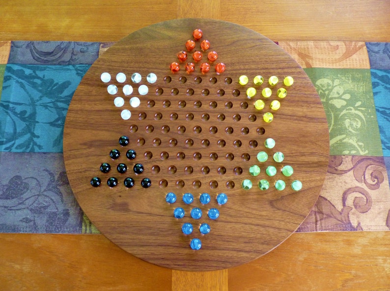 handmade chinese checkers