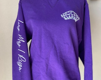 Mollymauk Tealeaf Sweatshirt Critical Role Inspired Casual Gildan G180 Dungeons and Dragons Mighty Nein Long May I Reign