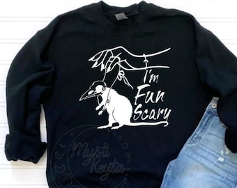 Laudna Fun Scary Critical Role Inspired Casual Sweatshirt Pâté de Rolo Gildan G180 Dungeons and Dragons Bells Hells Critrole CR Campaign 3