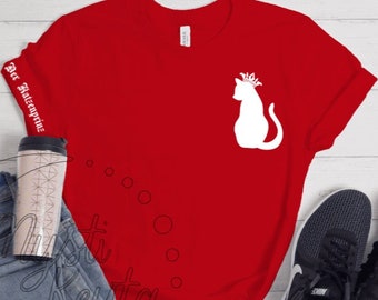 Der Katzenprinz Tee Critical Role Inspired T-Shirt Casual Heather Bella Canvas Mighty Nein Dungeons and Dragons