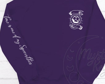 Essek Thelyss Critical Role Inspired Casual Sweatshirt Gildan G180 Dungeons and Dragons The Mighty Nein Critrole CR