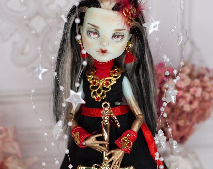 Monster High Frankie Stein OOAK Repaint Custom Doll - Etsy