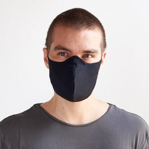 Comfortable Linen Face Mask, READY TO SHIP Cover, Washable, Reusable. Adult & Kids Mask, 3 Layers, Non Woven Fabric Filter. Protective Men