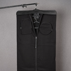 Bolsa para roupas de couro preto, bolsa de viagem para terno, bolsa de mão para terno, bolsa para roupas com monograma, bolsa para terno dobrável, gravura personalizada, presentes masculinos