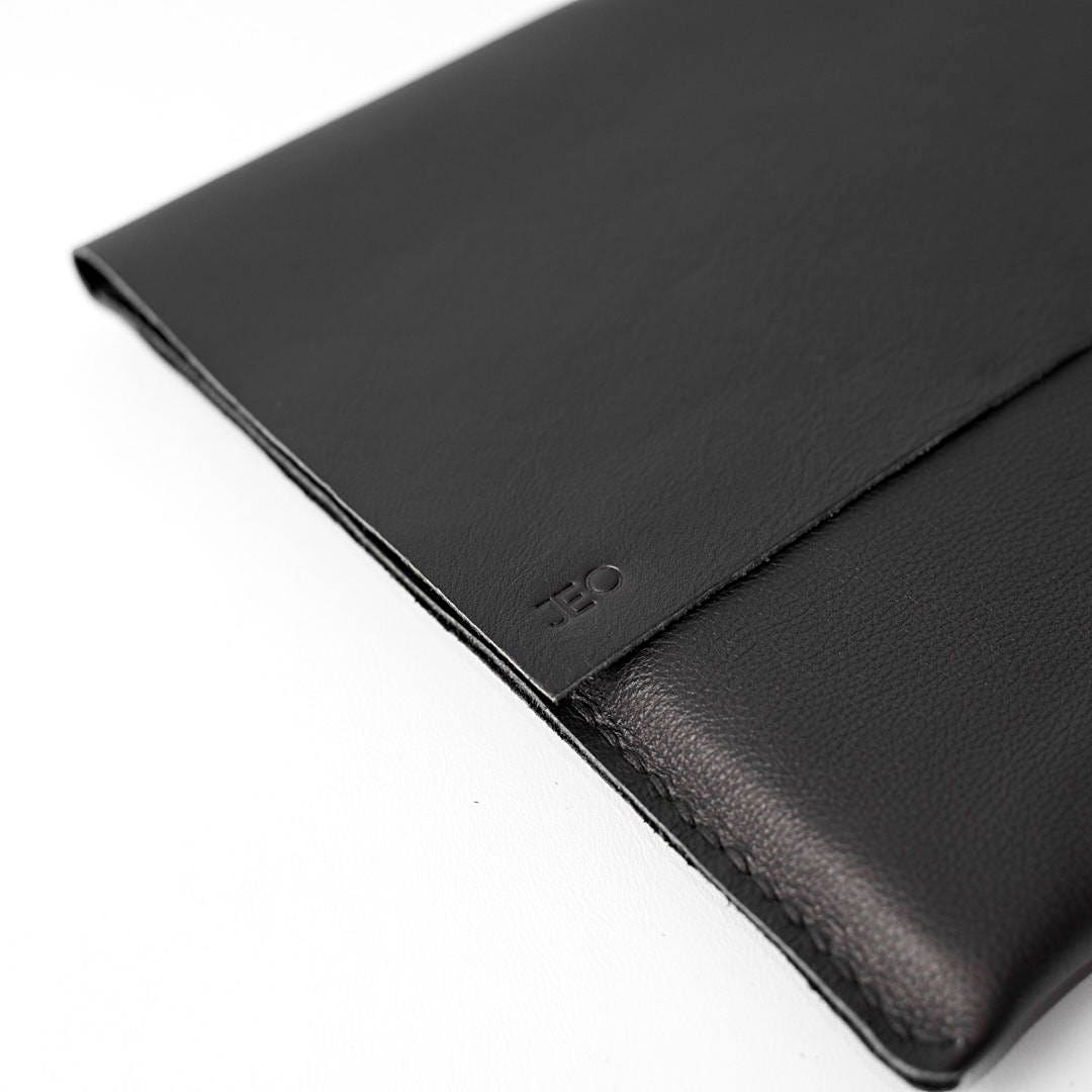 Black Leather Dell XPS Case Men Dell XPS 15 inch Sleeve Etsy