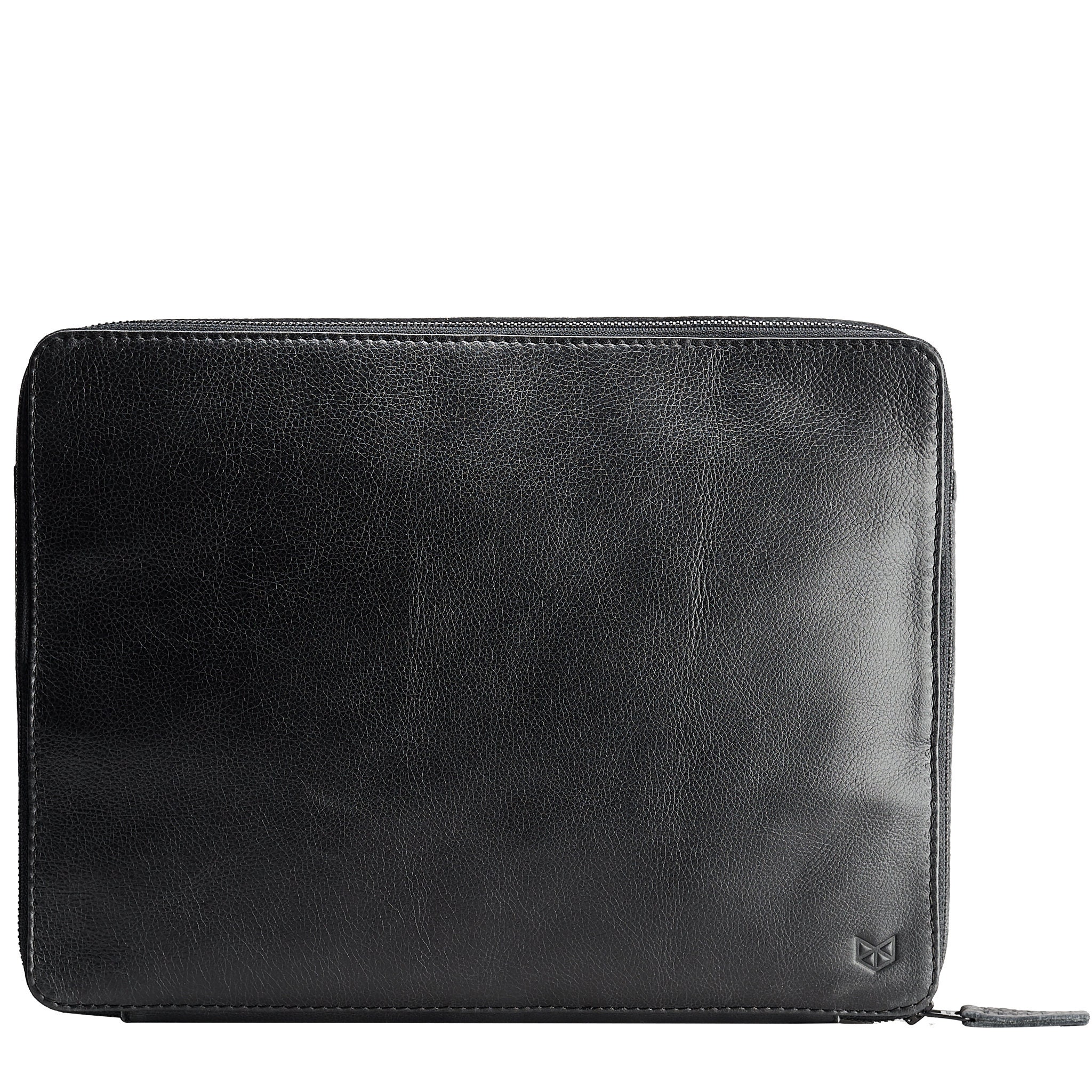 Black Leather Gear Bag Laptop 16 Travel Bag Cable Organizer - Etsy