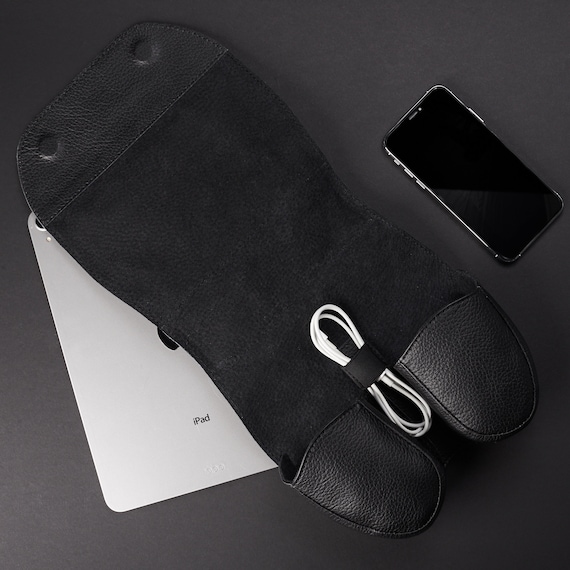 Black Airpods Max Case, Headphones Leather Protective Case