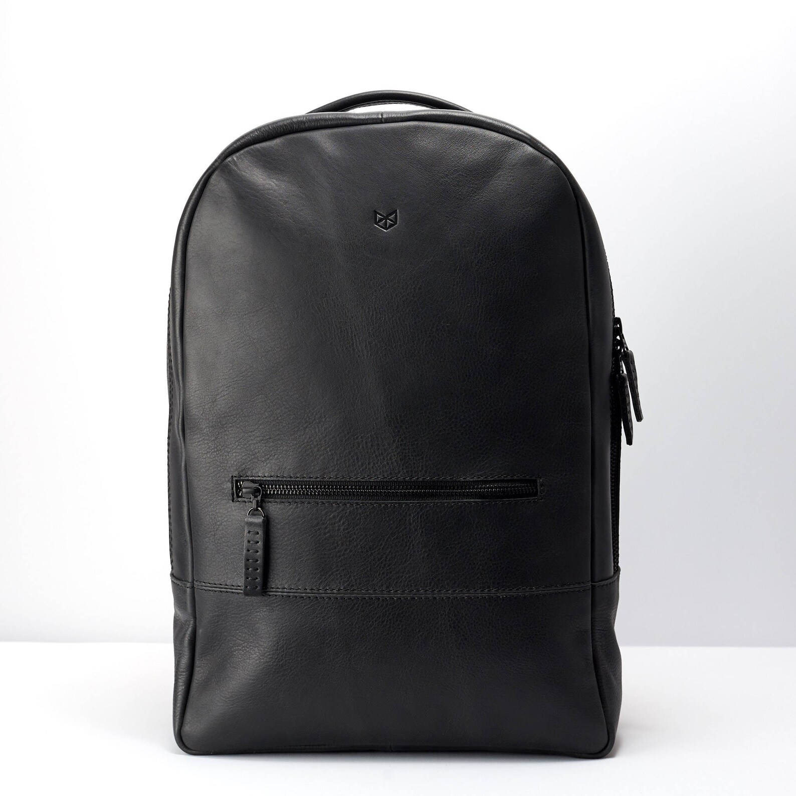 Black Leather Backpack Laptop Men Handmade Travel Bagcamera Etsy