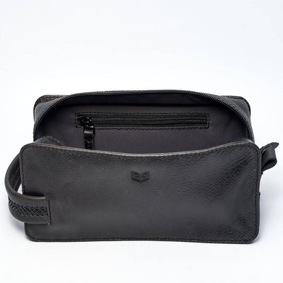 bolsa de viaje para hombre con pulsera Bolso de mano con cremallera monedero monedero tel/éfono monedero