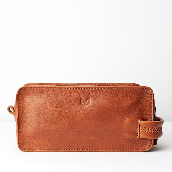 Kulturbeutel Für Männer – Grauer Reise-Organizer Mit Mesh-Fächern, 25x15x9 Cm (Dopp Kit)
