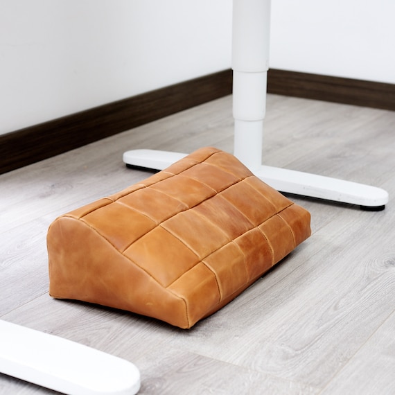 Foot Rest Pillow For Under Desk At Work, Ergonomic Design Foot