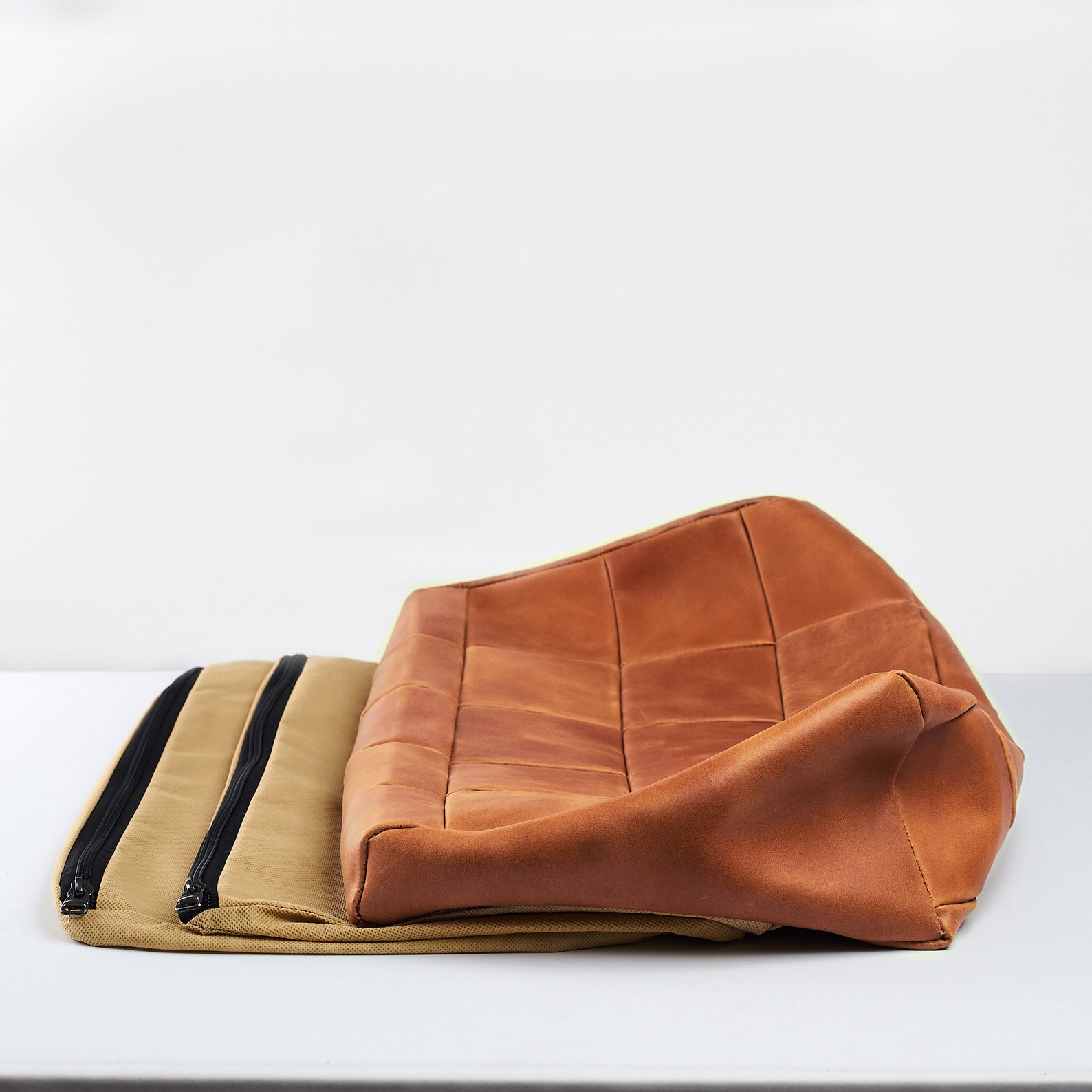 Black Leather Footrest Ergonomic Foot Rest Desk Cover Etsy