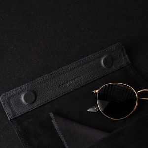 Multiple Sunglasses Travel Case Black, Glasses Case, Hard Eyeglass Case, Sunglasses Leather Case, Sunglass Display Storage Case, Custom image 4