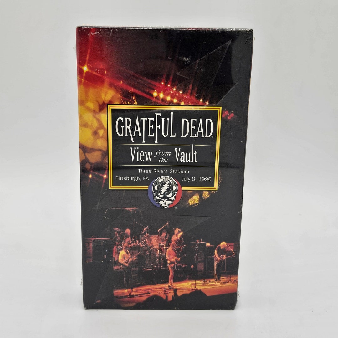 Grateful dead view from the vault vhs new unopen packaging etsy