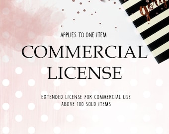 Extended License for Commercial Use, Commercial use add-on (must be purchased with the artwork itself)