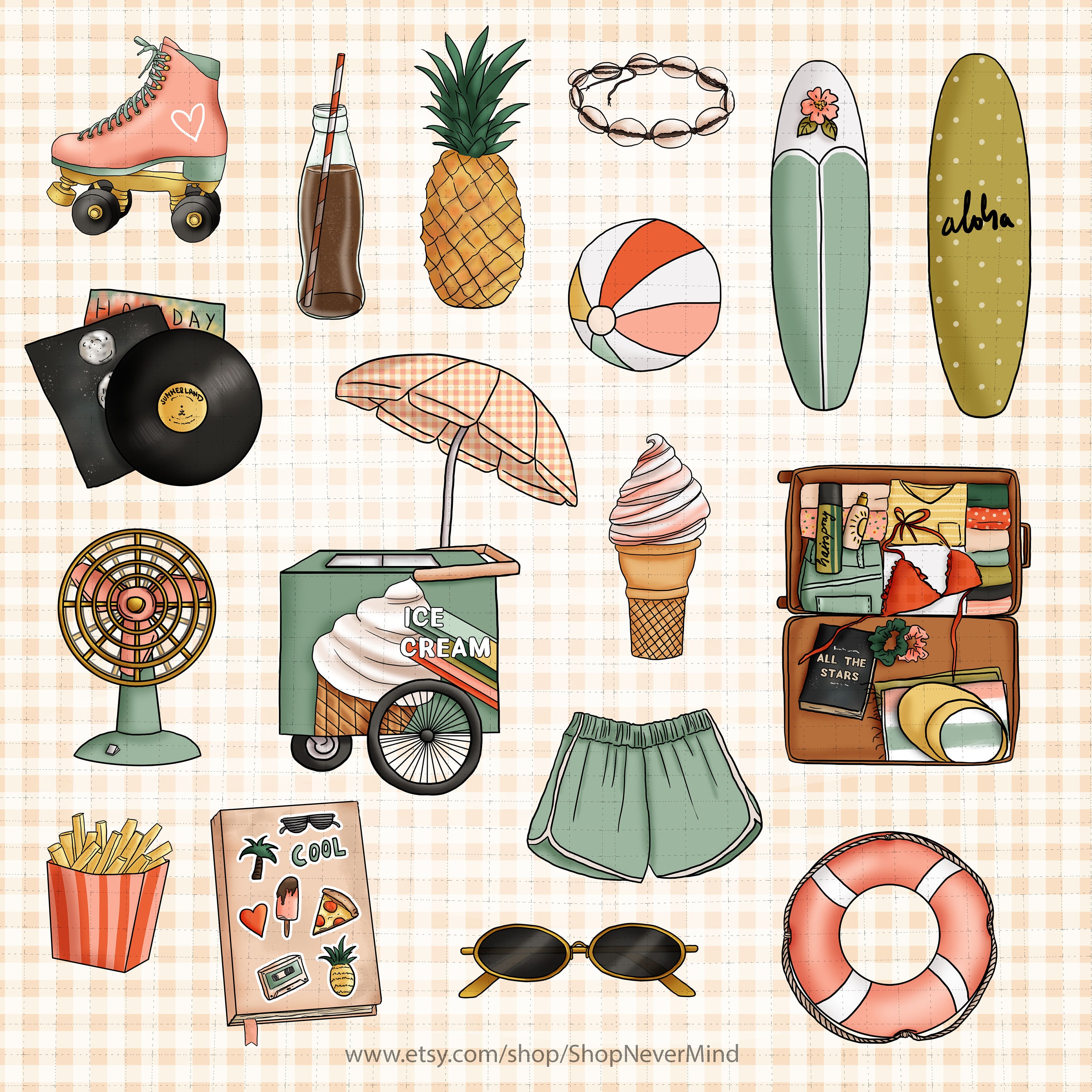Summer Clipart (350+ pieces) – Discovery Center Store