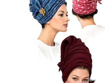 Turban Hat Sewing Pattern Sz 22 V 5989 Pdf