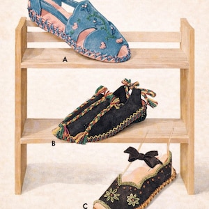 LETTER Embroidered FELT Espadrille Slippers Sewing Pattern S 7341 Summer Shoes Sandal Pdf