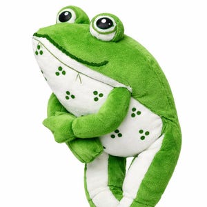 BUCHSTABE Mr. FROG Schnittmuster Stofftier Spielzeug Pdf