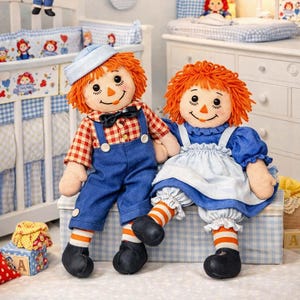 LEDGER M 820 Ann & Andy Schnittmuster m/Bekleidung ca. 19 "großes Pdf