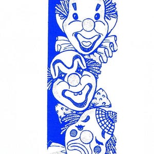 Patrón de almohada PAYASO CARTA 3 870 Diseño Pedido por correo