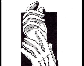Gloves Glove Accessory Pattern 5104 Mail Small Medium Large Guante Pdf