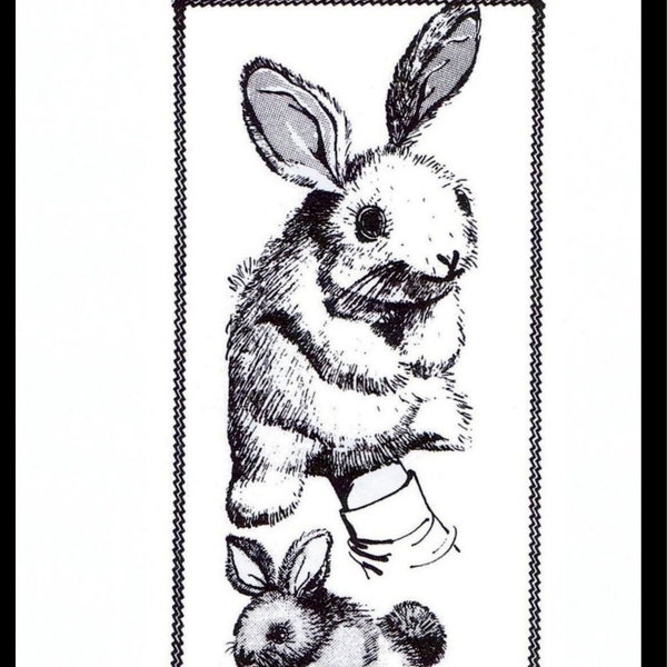 Rabbit Bunny Puppet Pattern Mail Order 463 Design Childs Toy Teacher