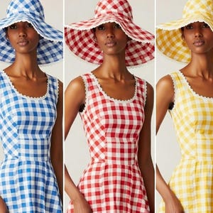 Patron de couture maillot de bain taille 14 avec bloomer et bonnet floppy Pdf V 9230
