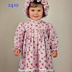 Pajamas Nightshirt & Gown Cap Sewing Pattern Unisex M 2410 Hat Pdf Size 2
