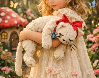 Patron de couture CHAT endormi non imprimé Advance 6931 peluche/sac de pyjama lettre pdf