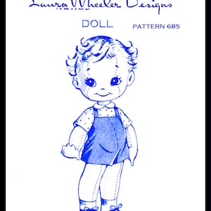 Patrón de ropa y muñeca NIÑO Letra 685 Laura Wheeler Pedido por correo Pdf
