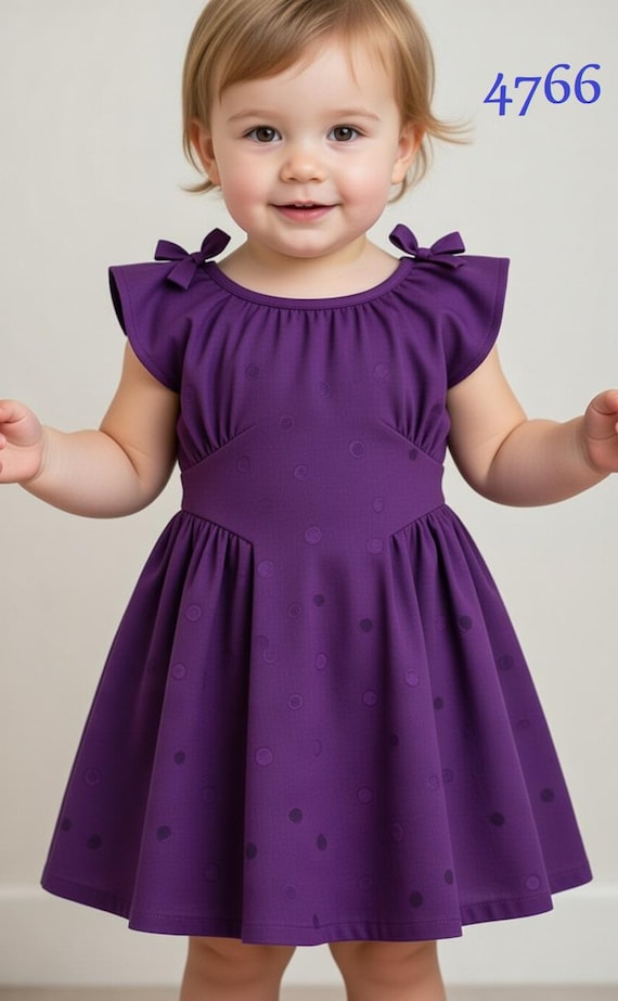 Unique Design Dress Sundress Sewing Pattern Frock Mail Order 4766 Pdf - Etsy